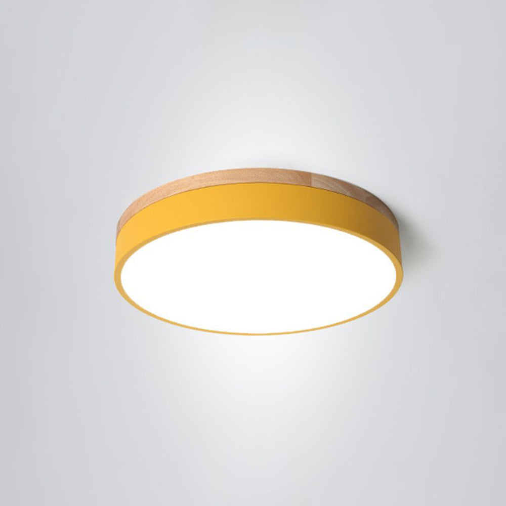 Smart Ceiling Light Round Dimmable Lighting for Modern Rooms
