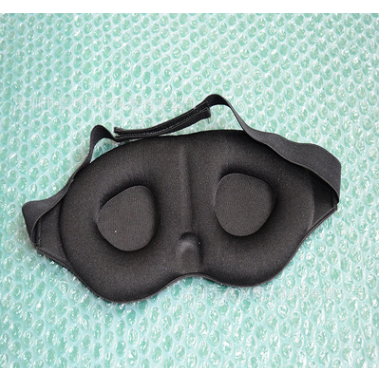Sleep Mask Eye Cover for Sleeping with 3D Contoured Memory Foam and Adjustable Strap