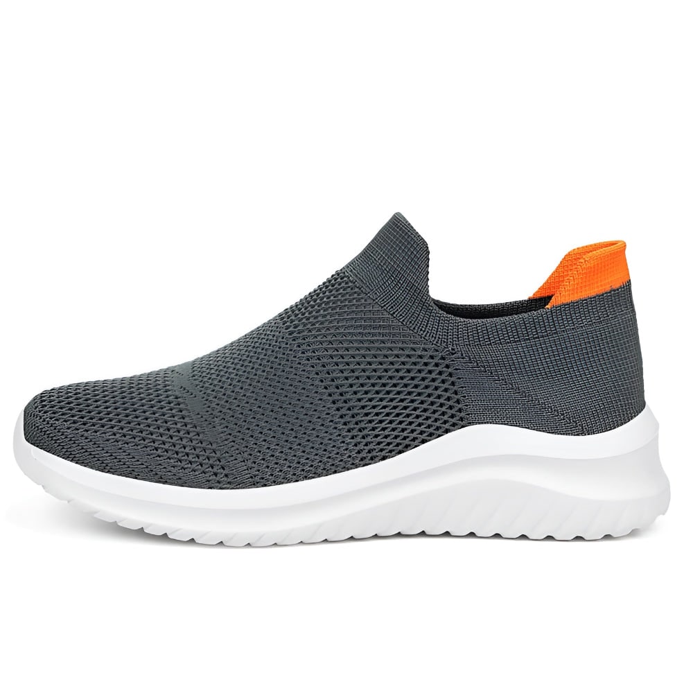 Women's Slip on Sneakers with Mesh Knit Upper and Cushioned Foam Sole for Walking