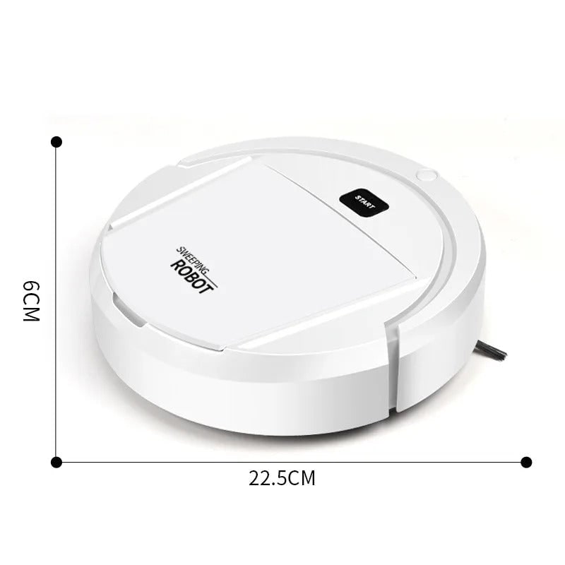 Smart Robot Vacuum Cleaner with Automatic Floor Cleaning and Quiet Operation