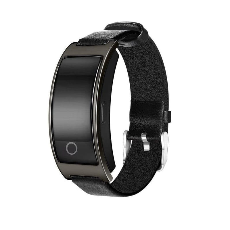 Smartwatch Fitness Tracker Watch Activity Leather Waterproof Heart Rate