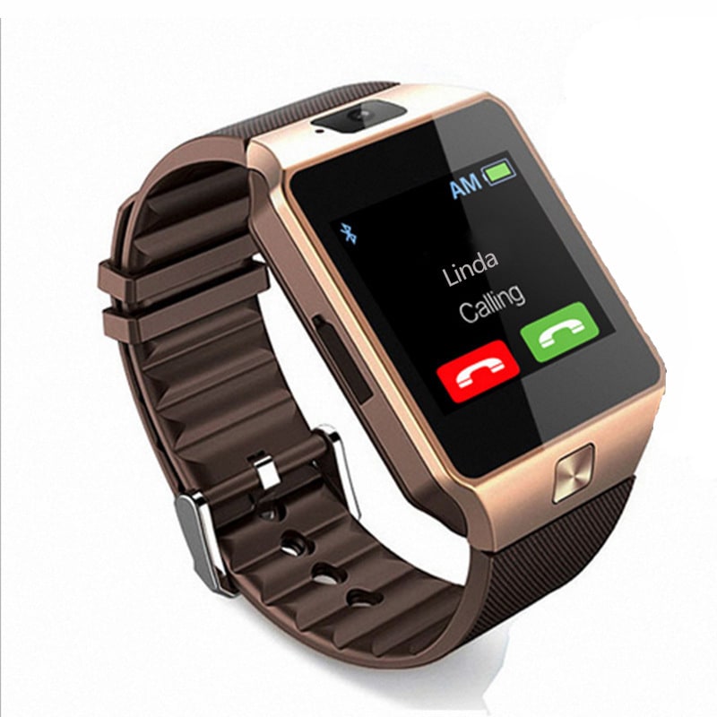 Smartwatch with Camera Rugged Affordable Smart Watch Square Touchscreen Fitness Tracker
