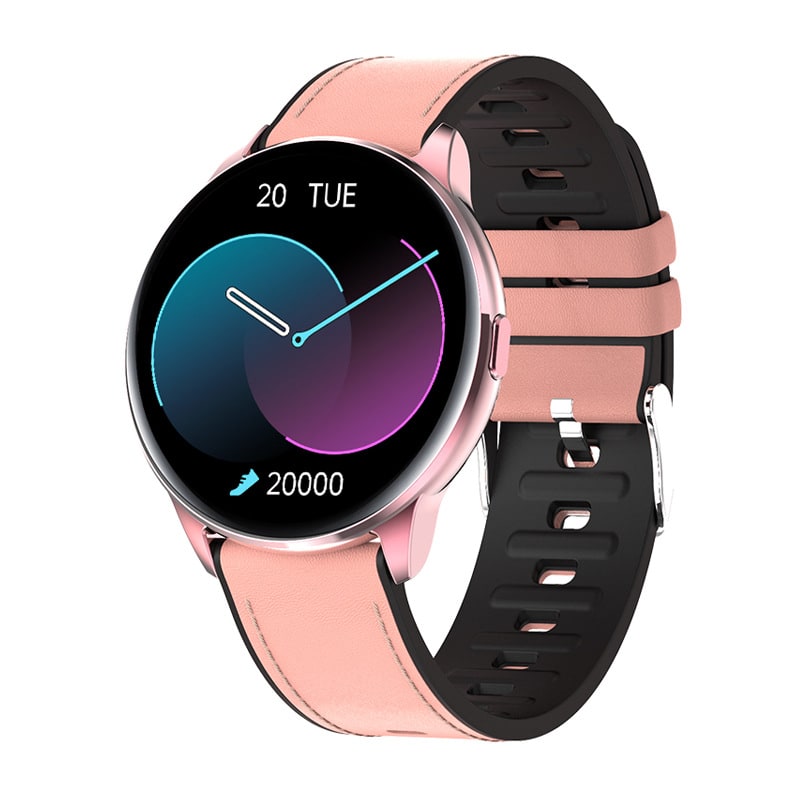 Smartwatch with Fitness Tracker and Heart Rate Monitor Rugged Durable Design with Round Touchscreen