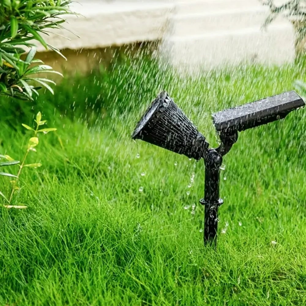 Solar Garden Lights Landscape Powered Spotlight Adjustable Rechargeable Outdoor