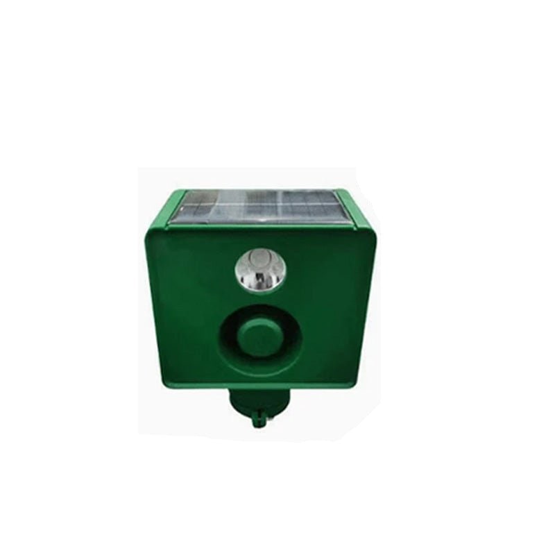 Solar Mouse and Rodent Repellent with LED Lights and Alarm for Outdoor Gardens
