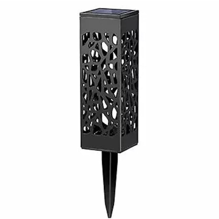 Solar Pathway Lights with Hollow Lattice Design for Garden Lawn and Landscape Outdoor Lighting