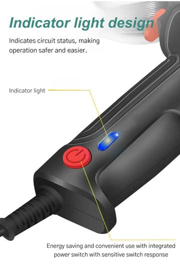 Soldering Wire and Pen for Electronics with Temperature Controlled Circuit Board Iron