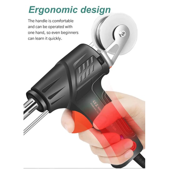 Soldering Wire and Pen for Electronics with Temperature Controlled Circuit Board Iron