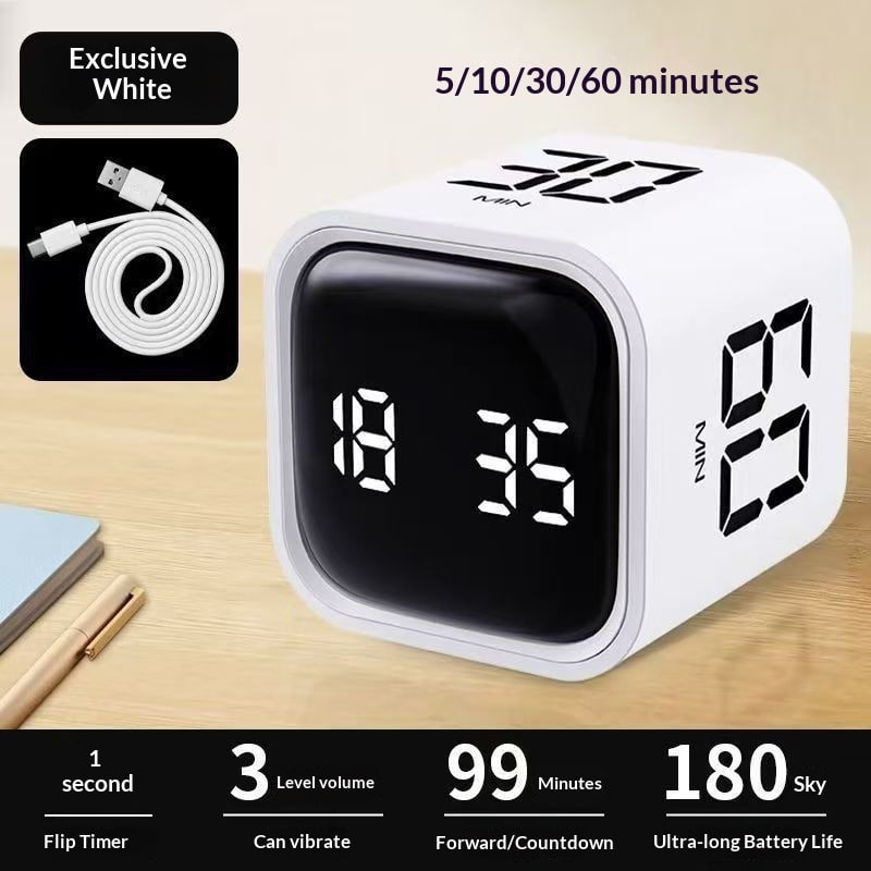 Speed Cube Timer Digital with Activation and Rechargeable Battery