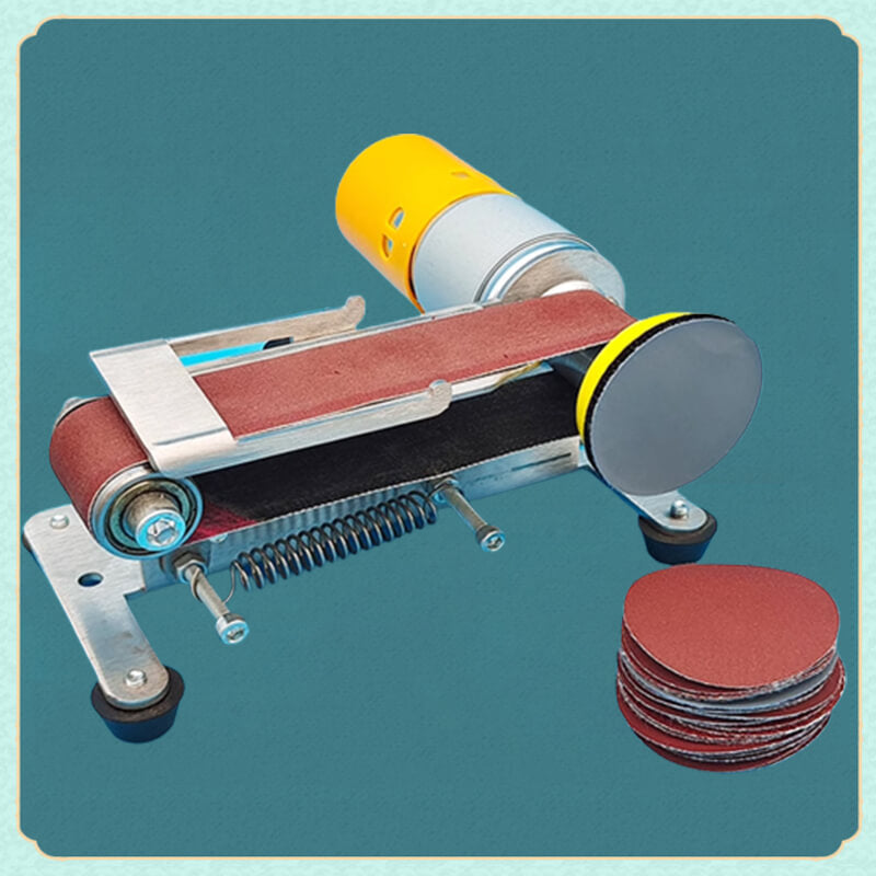 Electric Belt Sander - High-Powered, Cordless Sanding Tool for Woodworking and DIY Projects