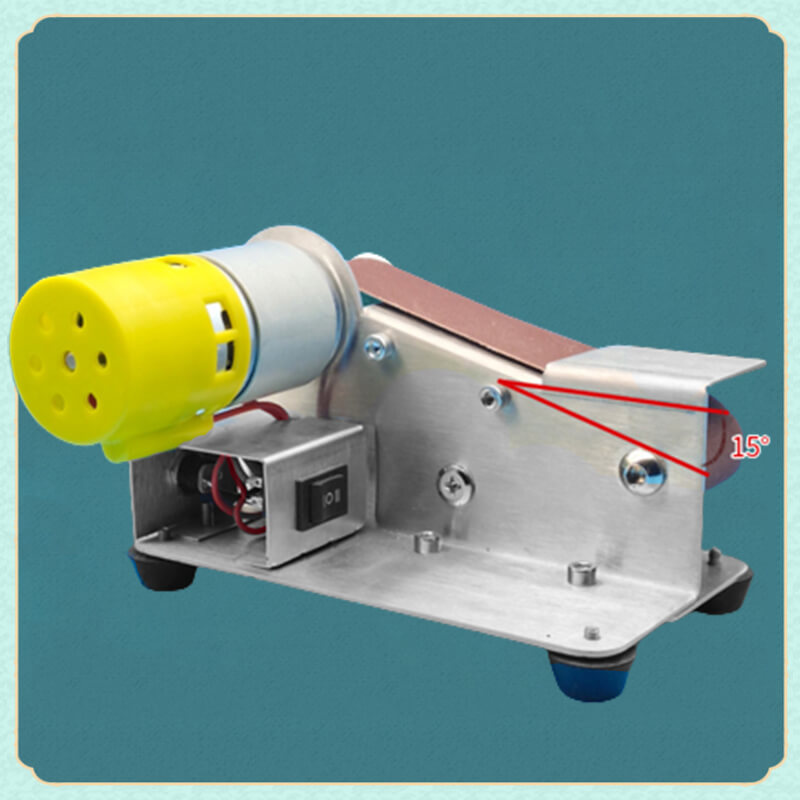 Electric Belt Sander - High-Powered, Cordless Sanding Tool for Woodworking and DIY Projects