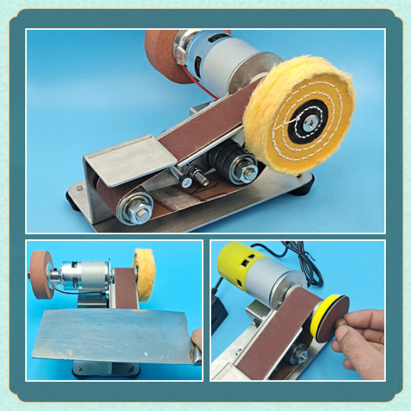 Electric Belt Sander - High-Powered, Cordless Sanding Tool for Woodworking and DIY Projects