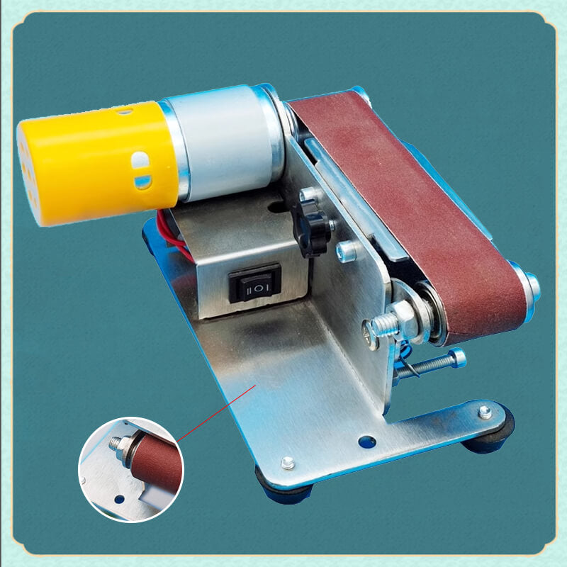 Electric Belt Sander - High-Powered, Cordless Sanding Tool for Woodworking and DIY Projects