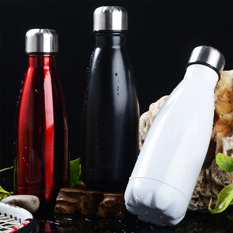 Stainless Steel Insulated Leak Proof Water Bottle with Double Wall and Screw Cap