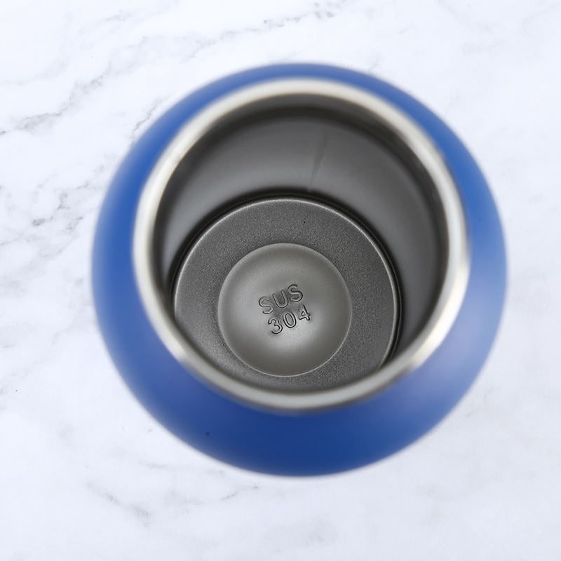Stainless Steel Vacuum Insulated Water Bottle with Double Wall and Metal Loop Handle