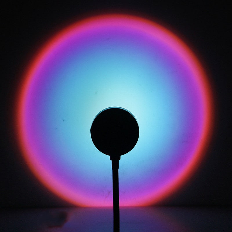 Sunset Lamp Projector LED Night Light with Adjustable Stand for Bedroom Star