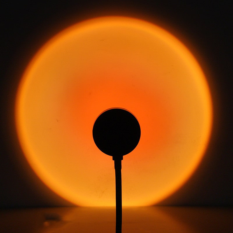 Sunset Lamp Projector LED Night Light with Adjustable Stand for Bedroom Star