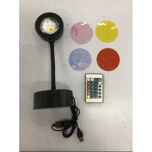 Sunset Lamp Projector LED Night Light with Adjustable Stand for Bedroom Star