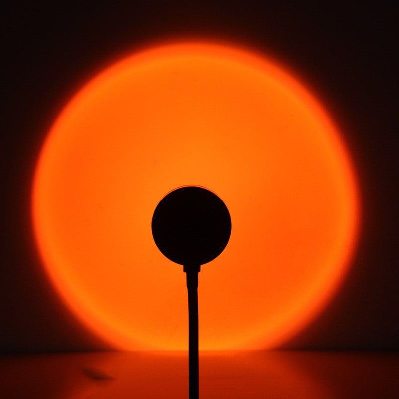 Sunset Lamp Projector LED Night Light with Adjustable Stand for Bedroom Star