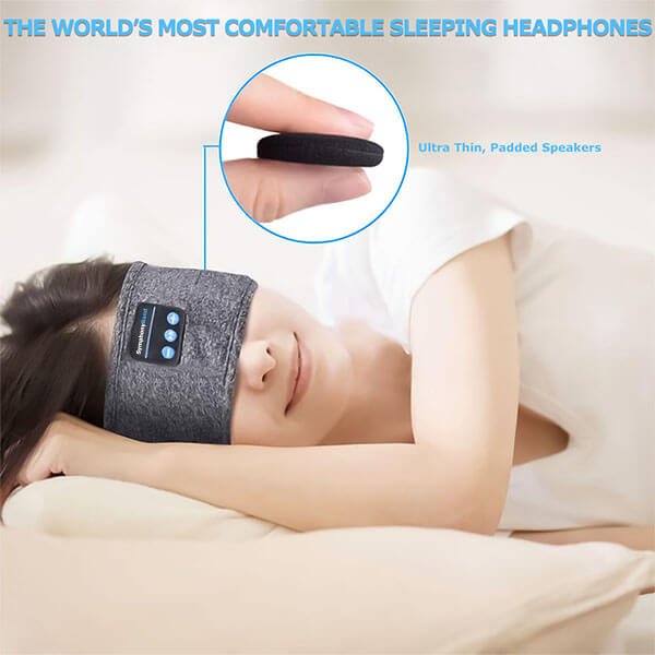 Comfortable Wireless Headphones for Sleeping and Relaxation