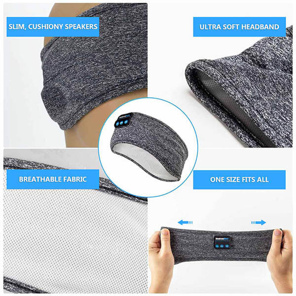 Comfortable Wireless Headphones for Sleeping and Relaxation