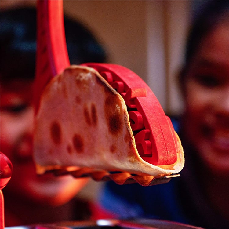 Taco Shell Maker Machine for Toasters with Tortilla Molds and Heat-Resistant Handle