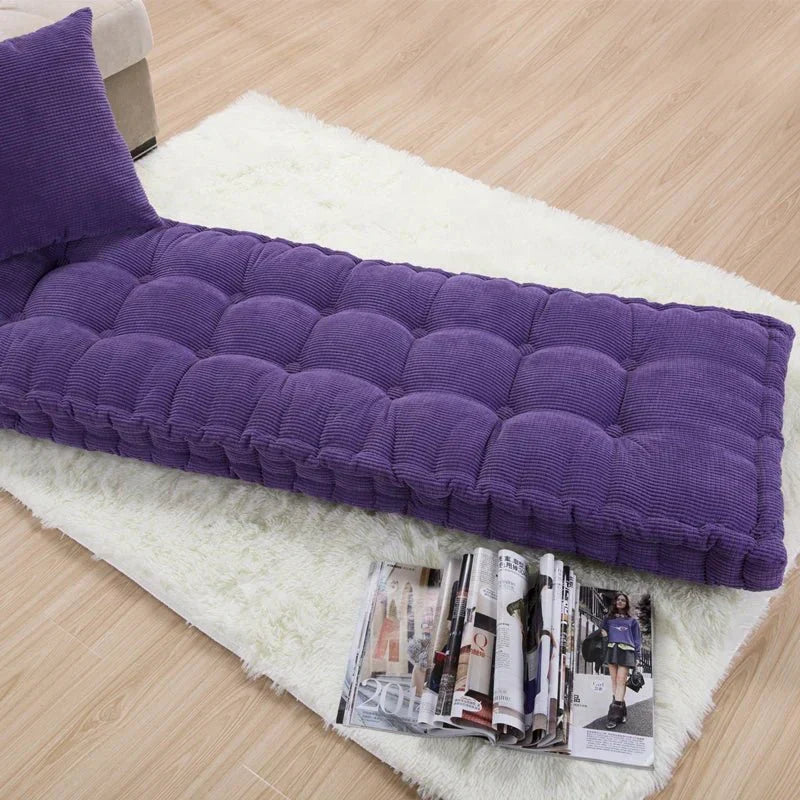 Rectangular Bench Seat Cushion Thick Padded Support