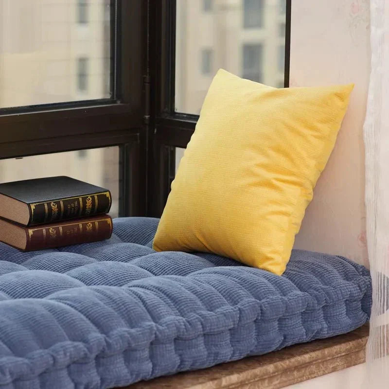 Rectangular Bench Seat Cushion Thick Padded Support