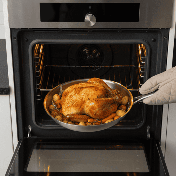 Titan Premium Pan – Hammered Titanium Pan for All Heat Sources