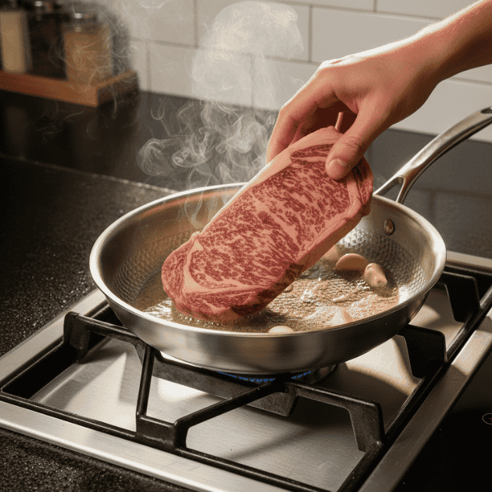 Titan Premium Pan – Hammered Titanium Pan for All Heat Sources