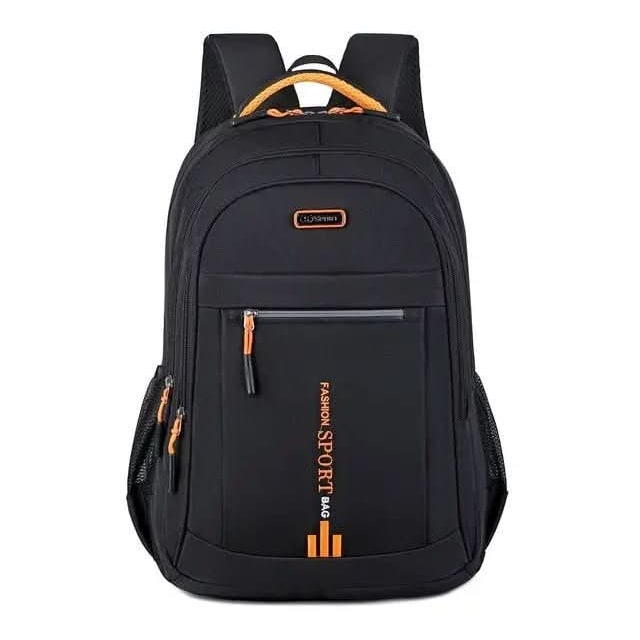 Travel Laptop Backpack Mens Leather Multi-Compartment with Padded Straps Waterproof