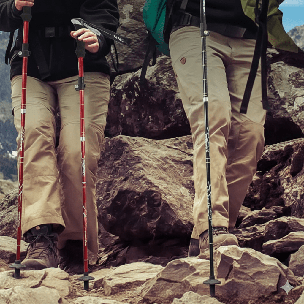 TREKLIGHT POLES – Ultralight Folding Trekking Poles for Hiking & Camping