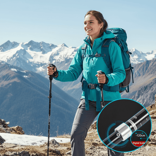 TREKLIGHT POLES – Ultralight Folding Trekking Poles for Hiking & Camping