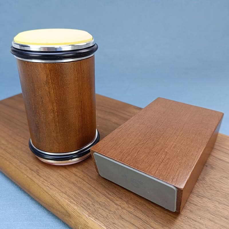 Tumbler Rolling Knife Sharpener Magnetic Angle Guide Wood Portable Diamond