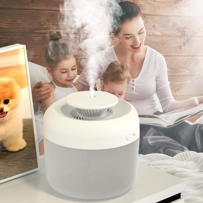 Ultrasonic Cool Mist Humidifier with Top-Fill Design and Aroma Diffuser Function Sonic
