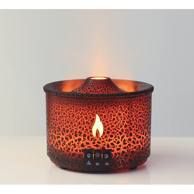 Ultrasonic Essential Oil Diffuser with Flame Light and Jellyfish Mist Mode Aromatherapy Machine