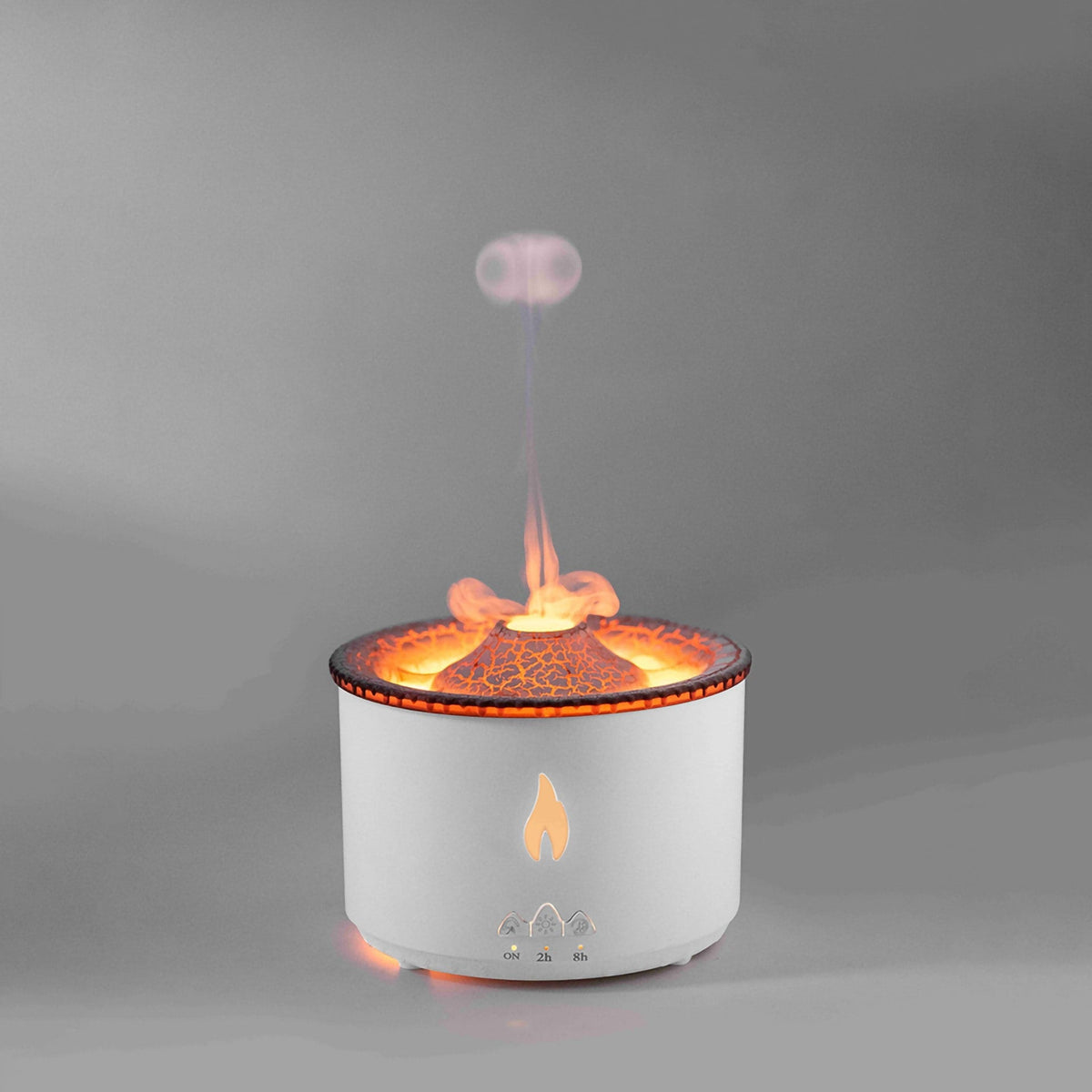Ultrasonic Essential Oil Diffuser with Flame Light and Jellyfish Mist Mode Aromatherapy Machine