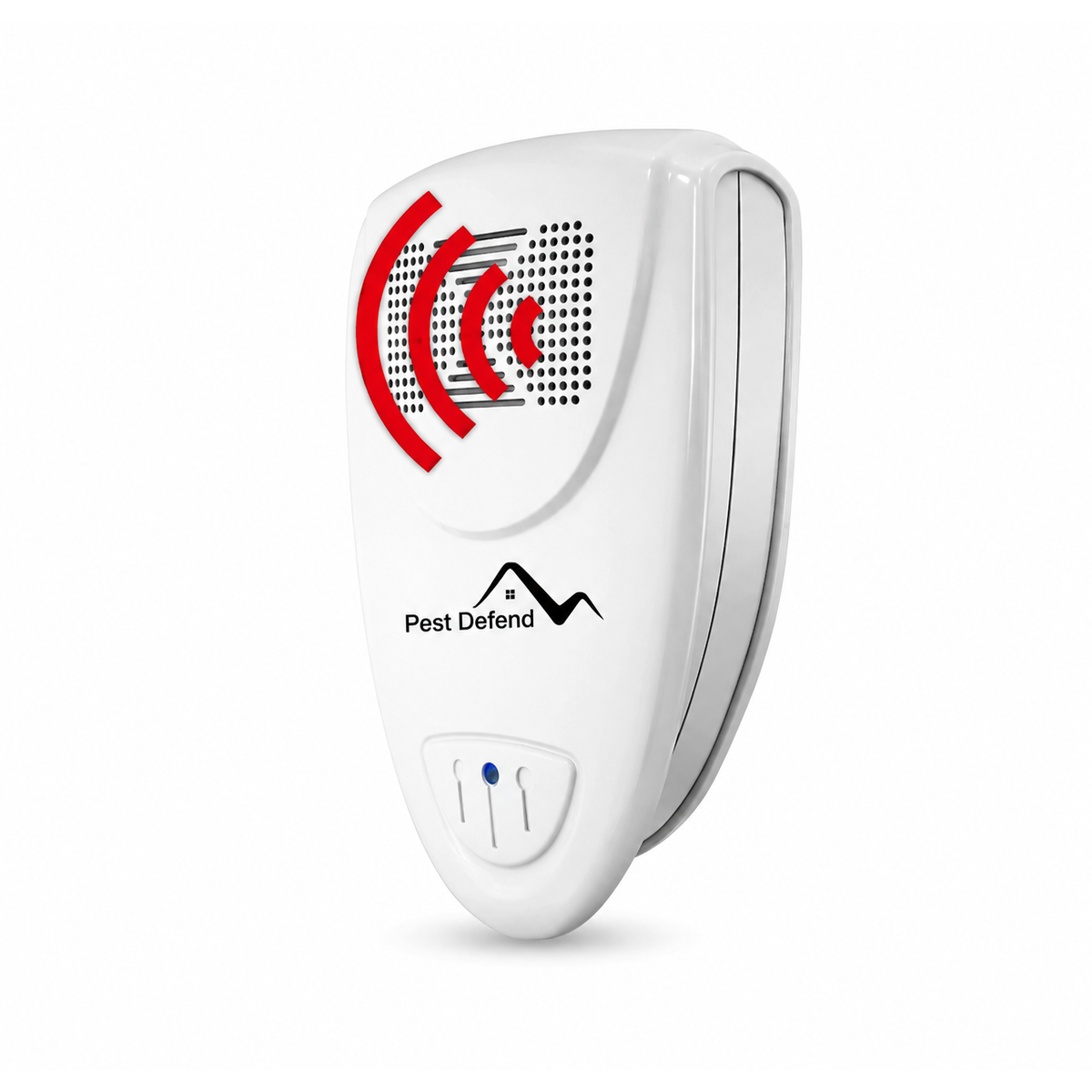Ultrasonic Pest Repeller Plug Portable LED Indicator Compact White