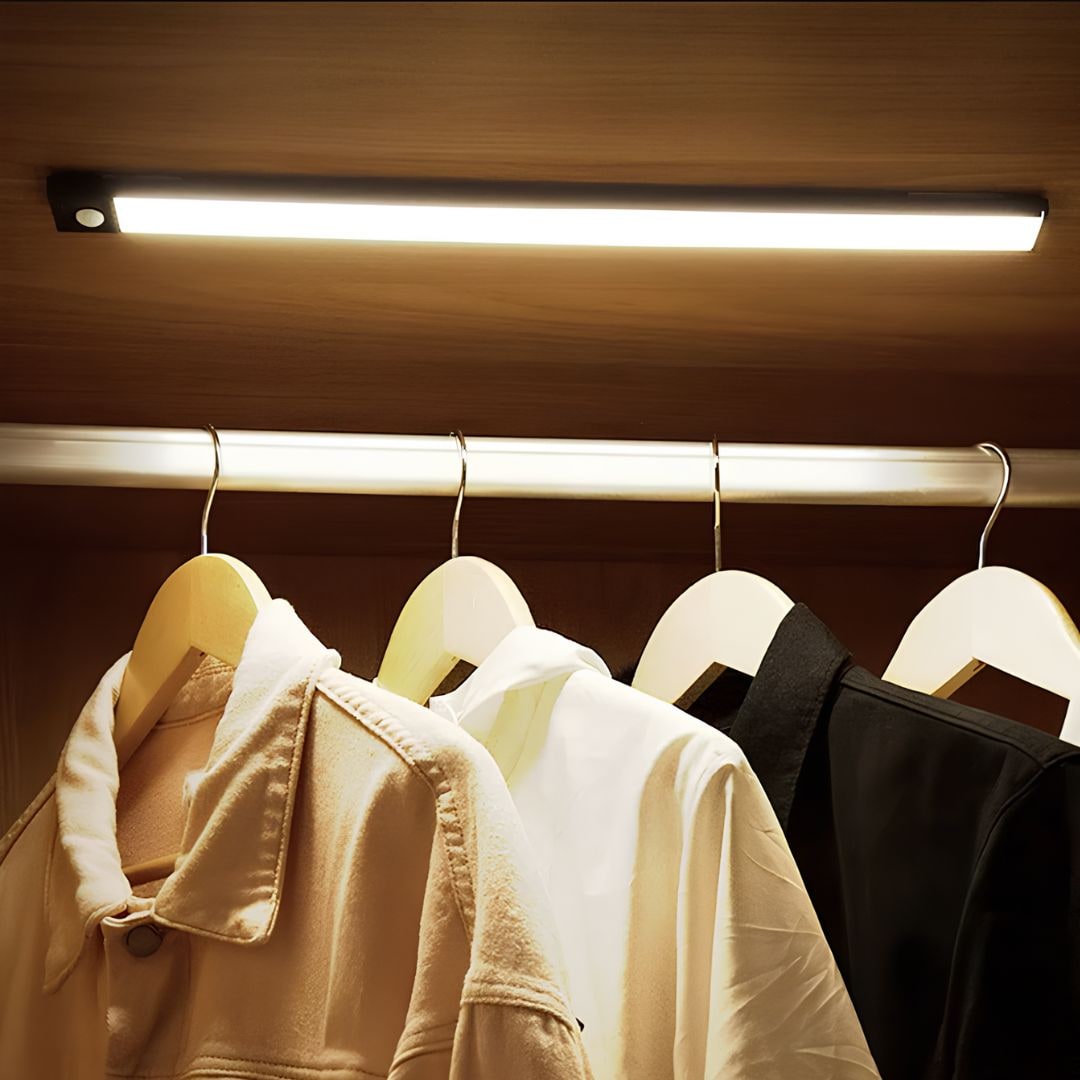 Under Cabinet Lights Wireless Lighting Motion Sensor LED Rechargeable Closet