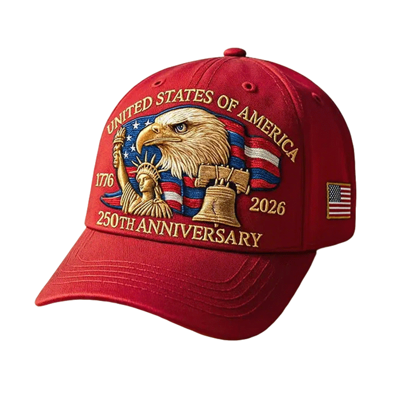 Usa Baseball Cap Patriotic Hat Embroidered Eagle Liberty Bell Adjustable Outdoor