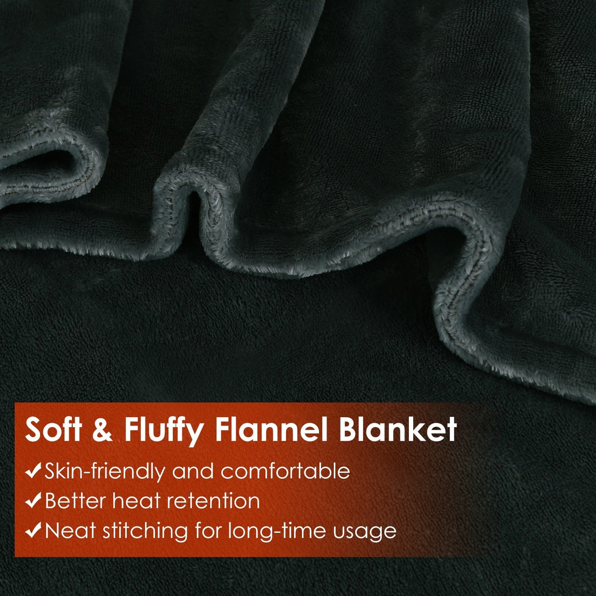 USB Wearable Heated Blanket with Zipper Fleece Throw Wrap and Electric Shawl 59x31in