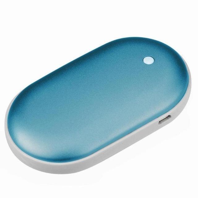 Rechargeable Hand Warmer Power Bank Quick Heat With USB-C Charging