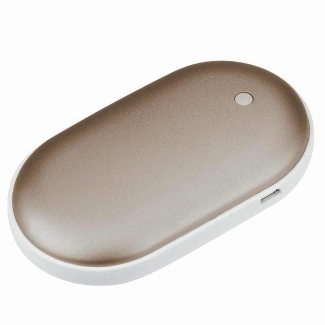 Rechargeable Hand Warmer Power Bank Quick Heat With USB-C Charging