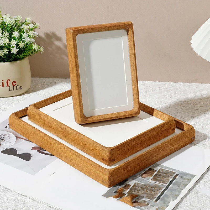 Photo Display Frame Minimal Rounded Design for Home or Office