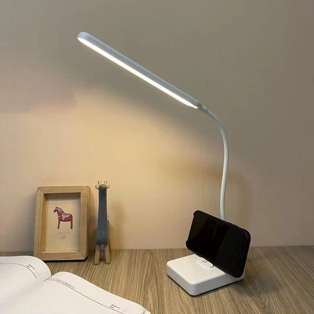 Flexible Arm Desk Lamp Rechargeable Adjustable Light