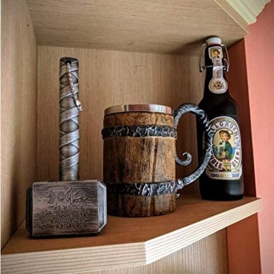 Nordic Design Tavern Mug Insulated Beverage Drinking Cup