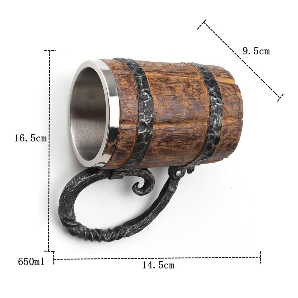 Nordic Design Tavern Mug Insulated Beverage Drinking Cup