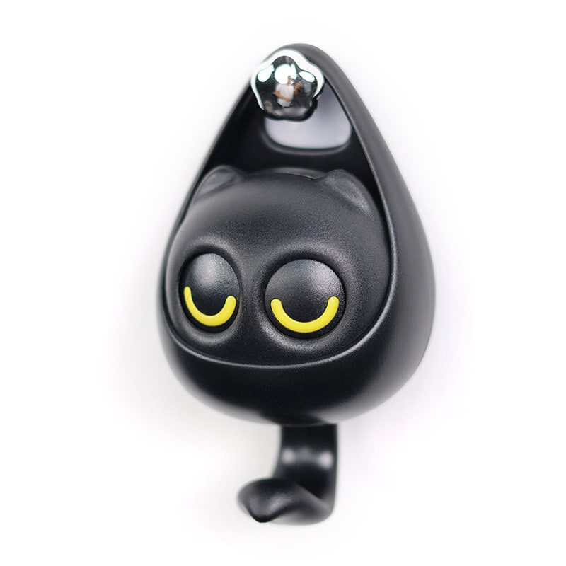 Wall Hooks with Adhesive Backing Winking Cat Coat for Mounted Decoration Key and Hat for Home