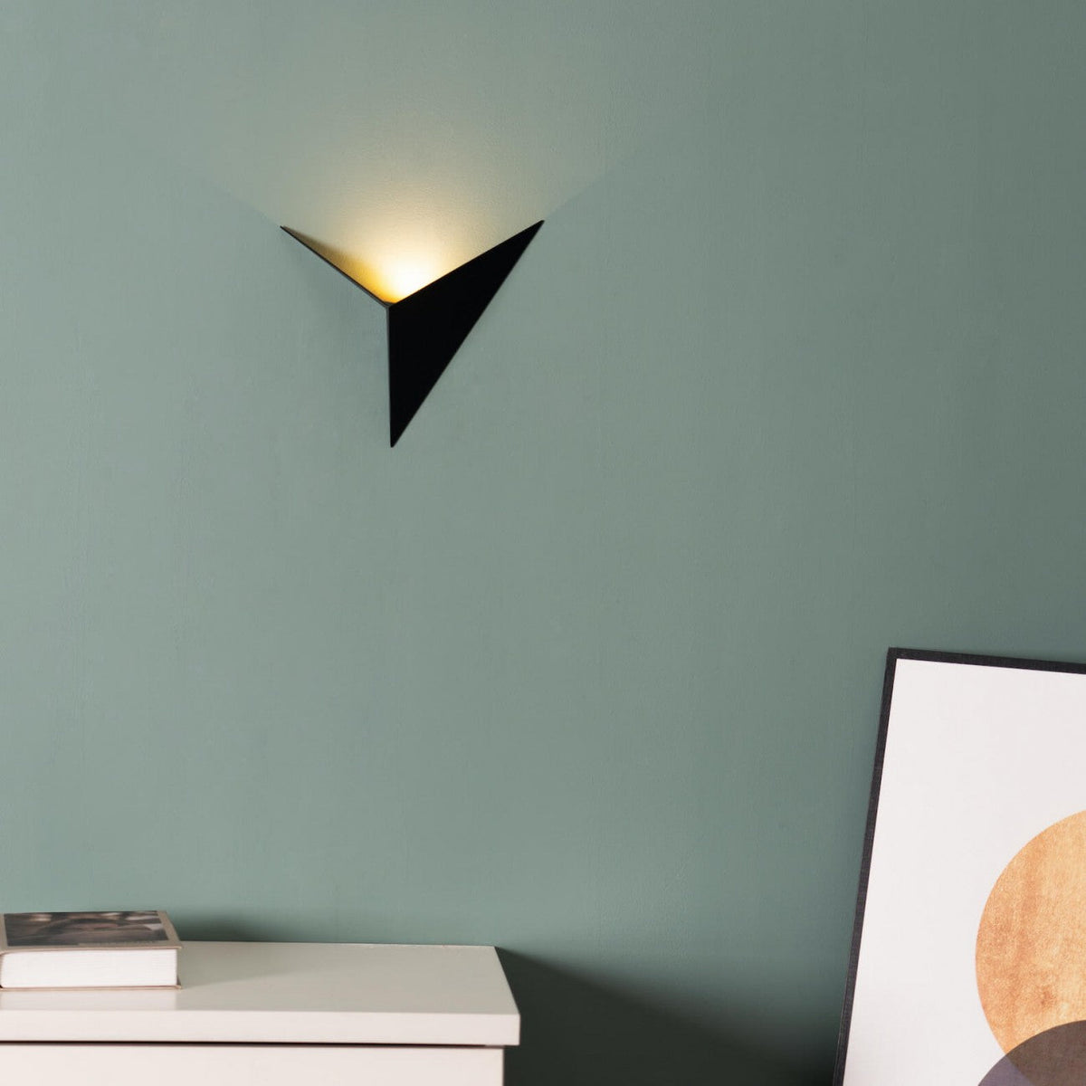 Luxury Wall Lights with Sleek Triangular Design