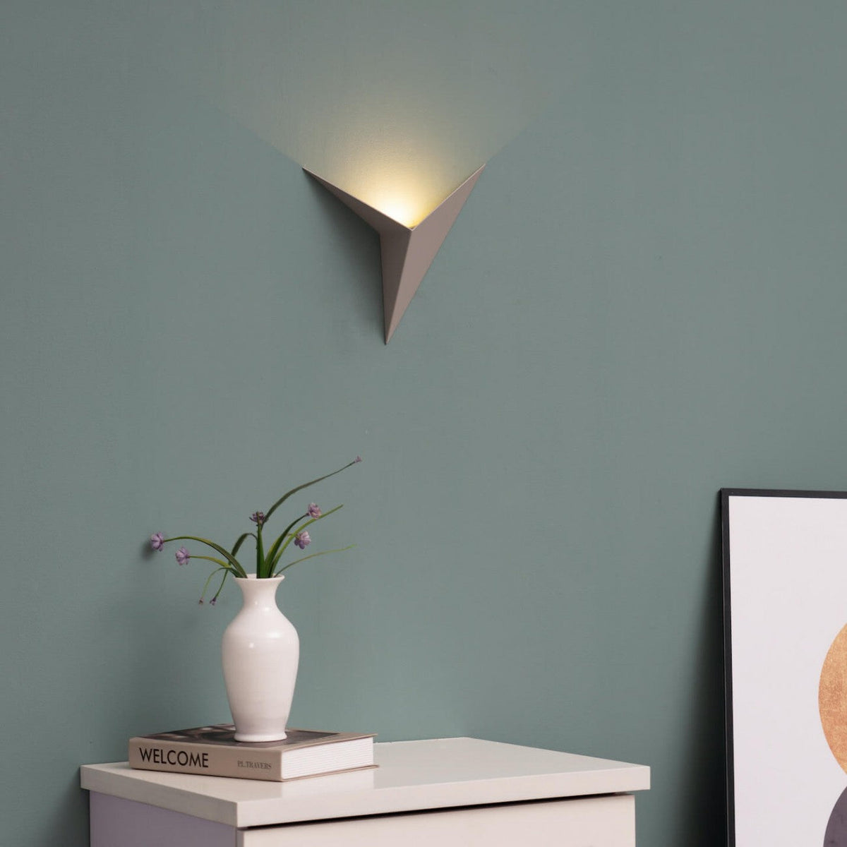 Luxury Wall Lights with Sleek Triangular Design